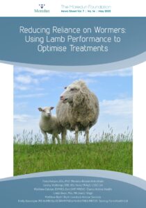 Reducing Reliance on wormers: Using lamb performance to optimise treatments Cover