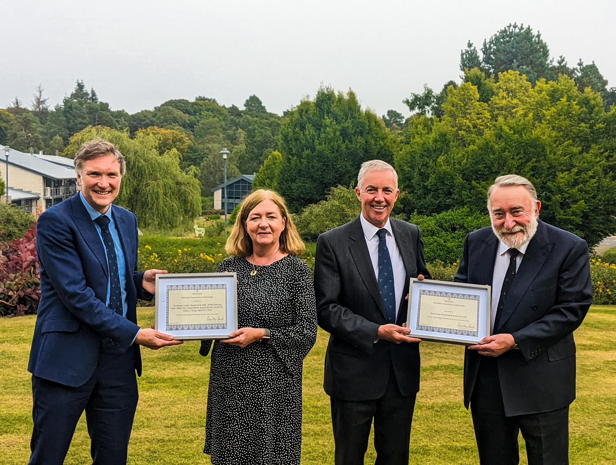 Honorary Fellowships for Julie Fitzpatrick and Randolph Richards