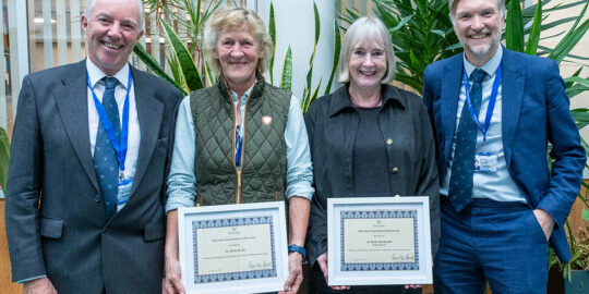 Image of Gareth Baird, Beth Wells, Kate Richards and Tom McNeilly