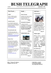 Front cover of Bush Telegraph Issue 40