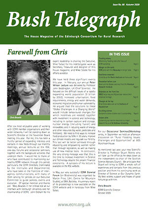 Front cover of Bush Telegraph Issue 66