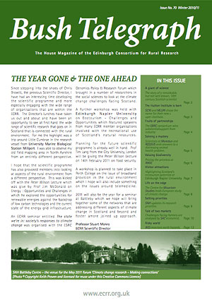 Front cover of Bush Telegraph Issue 70