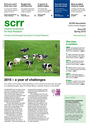 Front cover of SCRR News Issue 82