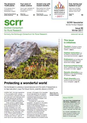 Front cover of SCRR News Issue 89