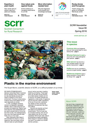 Front cover of SCRR News Issue 90