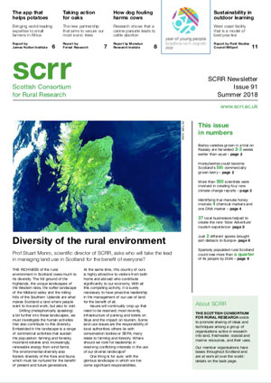 Front cover of SCRR News Issue 91